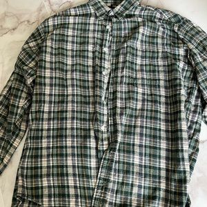 Green Plaid Button Down